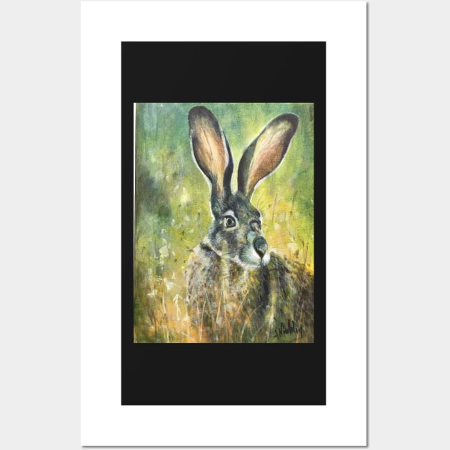 Jumpin' Jack Rabbit Wall Art by artdesrapides